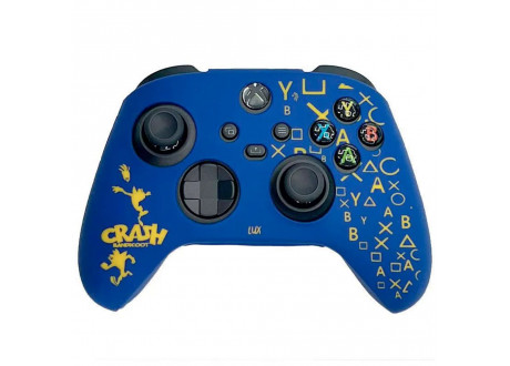 Чехол защитный Xbox Series S/X - Xbox One Silicone Case for Controller Crash Bandicoot