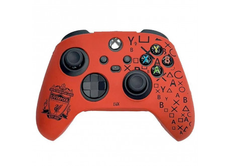 Чехол защитный Xbox Series S/X - Xbox One Silicone Case for Controller FC Liverpool