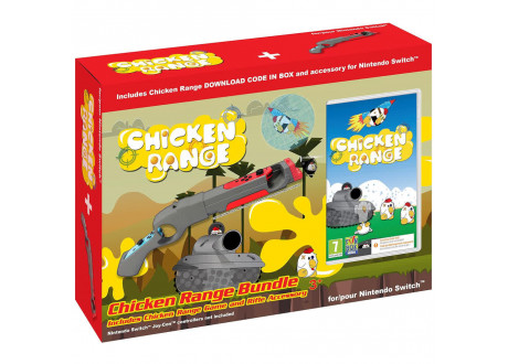 Chicken Range Game Bundle + Rifle Access (Code in a Box) [Nintendo Switch, английская версия]