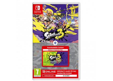 Splatoon 3 + Season Pass + NSO 3-month [Nintendo Switch, русская версия]