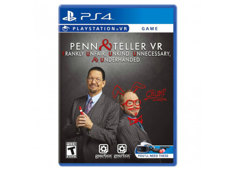 Penn & Teller VR: F U, U, U, & U (только для PS VR)  [PS4, английская версия]