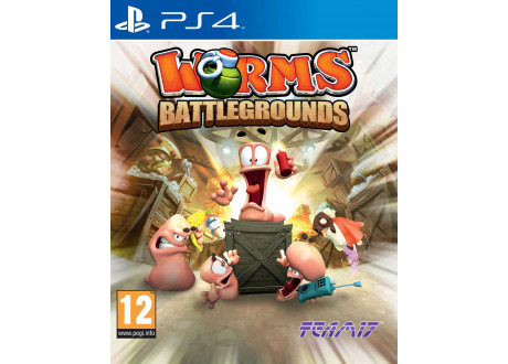 Worms Battlegrounds [PS4, английская версия]