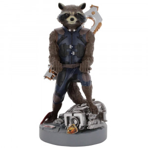 Фигурка-подставка для геймпада/телефона Cable Guys - Marvel's Guardians of the Galaxy: Rocket Racoon Фигурка-подставка для геймпада/телефона Cable Guys - Marvel's Guardians of the Galaxy: Rocket Racoon